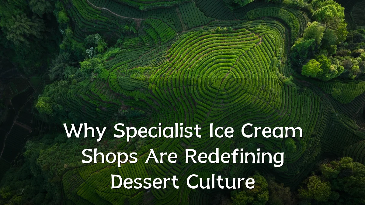Why Specialist Ice Cream Shops Are Redefining Dessert Culture