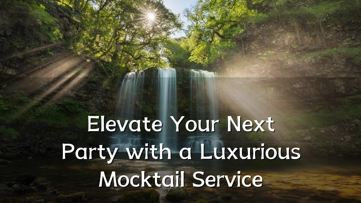 Elevate Your Next Party with a Luxurious Mocktail Service