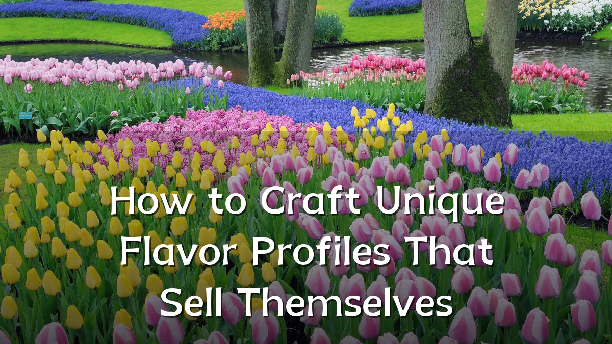 How to Craft Unique Flavor Profiles That Sell Themselves