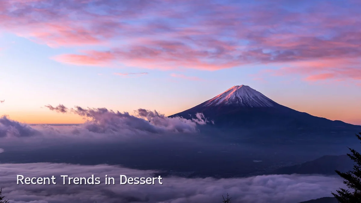 Recent Trends in Dessert