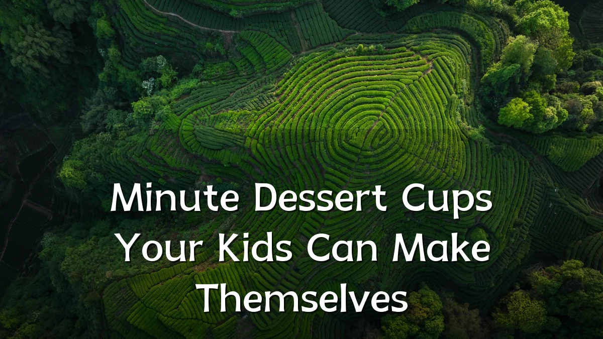 Minute Dessert Cups Your Kids Can Make Themselves