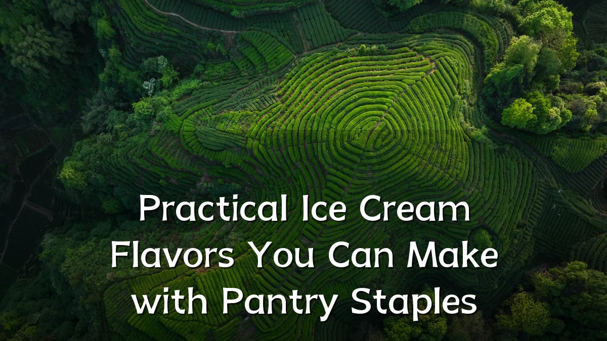 Practical Ice Cream Flavors You Can Make with Pantry Staples