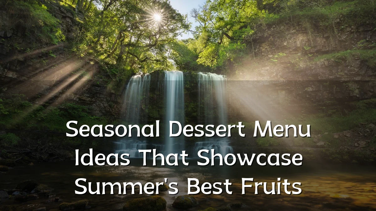 Seasonal Dessert Menu Ideas That Showcase Summer's Best Fruits