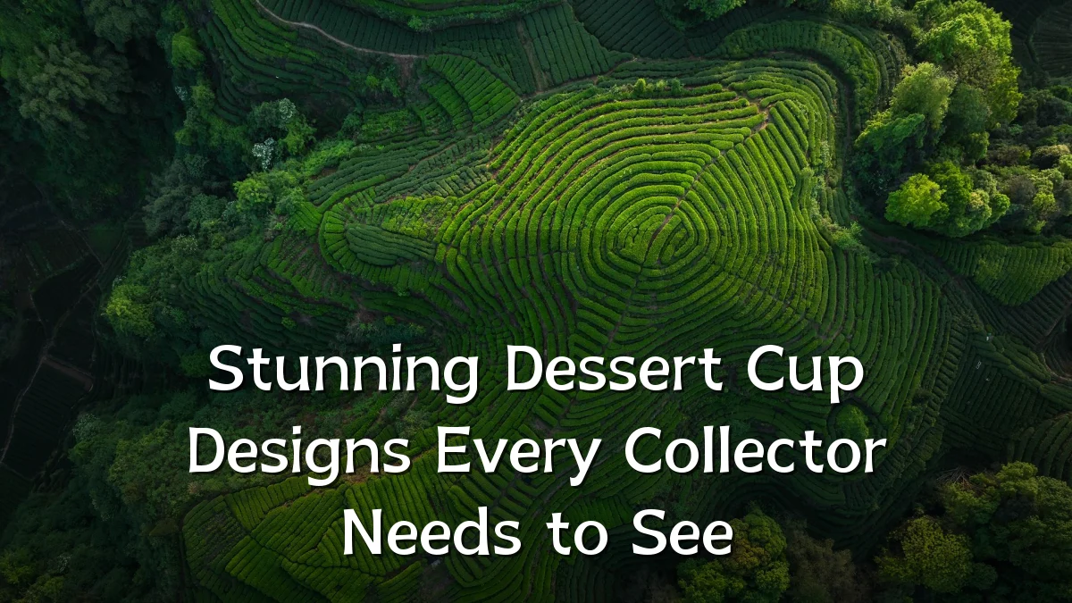 Stunning Dessert Cup Designs Every Collector Needs to See