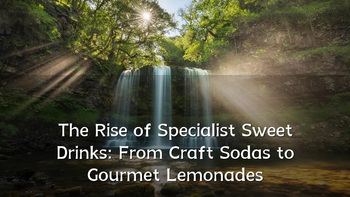 The Rise of Specialist Sweet Drinks: From Craft Sodas to Gourmet Lemonades