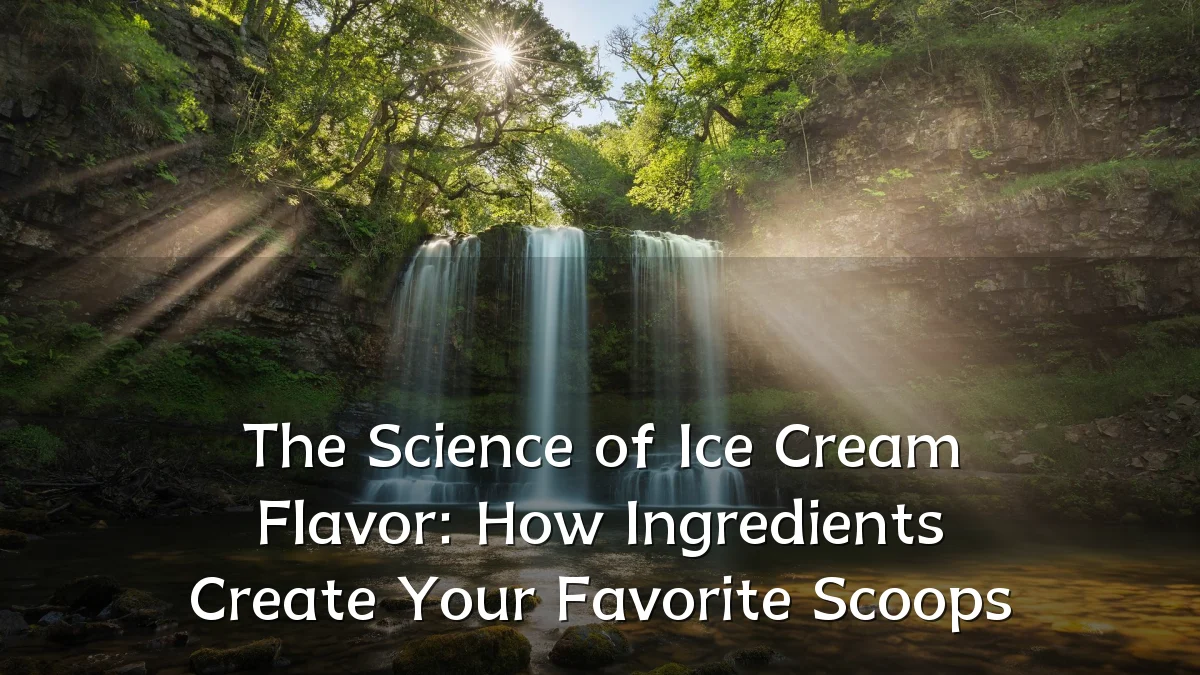 The Science of Ice Cream Flavor: How Ingredients Create Your Favorite Scoops