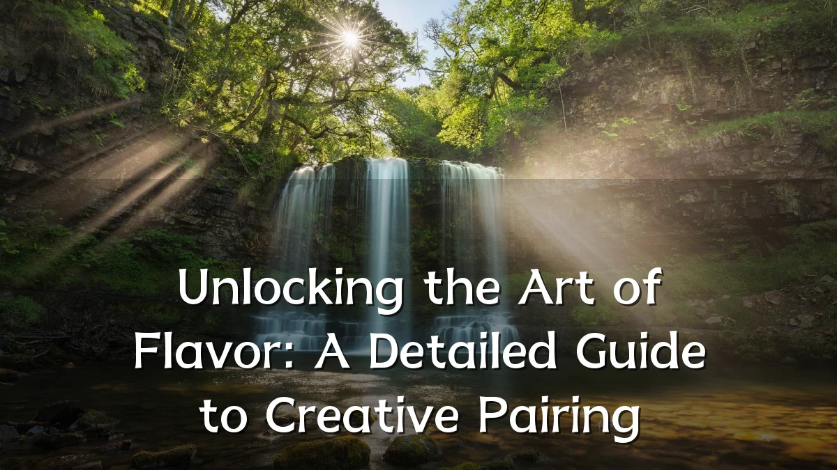 Unlocking the Art of Flavor: A Detailed Guide to Creative Pairing